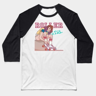 Rollergirl Baseball T-Shirt